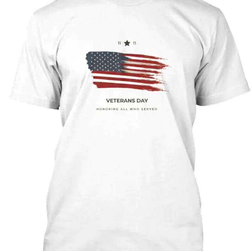 

Футболка ко Дню ветеранов, сделанная в США, размеры от S до 5XL