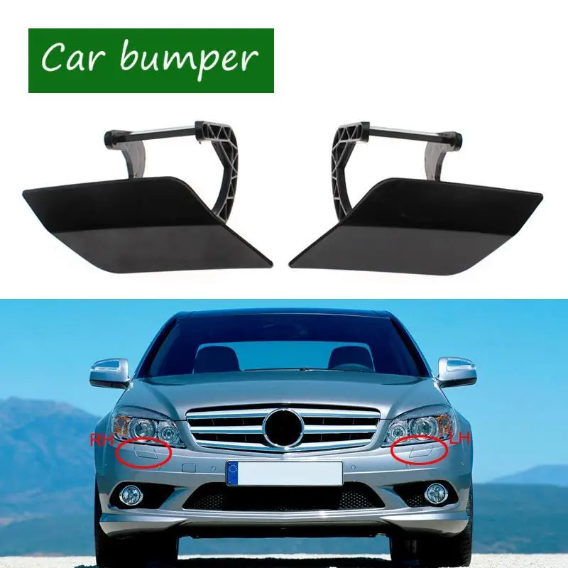 

2048802124 2048802224 Front Bumper Headlight Washer Spray Cleaning Actuator Cover Cap For Mercedes-Benz C-Class W204 2007-2011