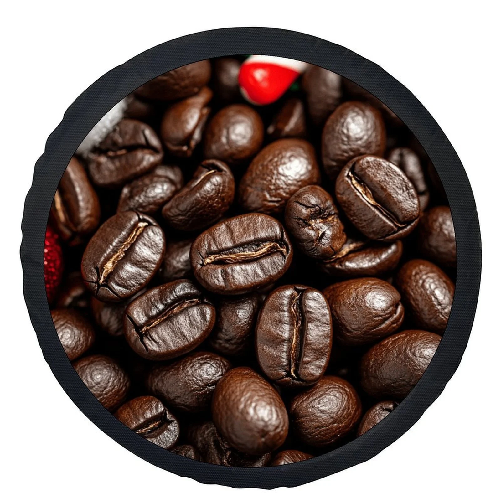 1pc Coffee Beans Holiday Decor Designed Tire Cover Wheel Cover, Fashionable Wheel Cover Tire Cover Wheel Protection Cover, Suit