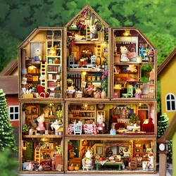 Doll House Miniature 3D Puzzle Toys For Children Handmade Assembly Models For Girls Teenagers And Boys 12+Birthday Gifts