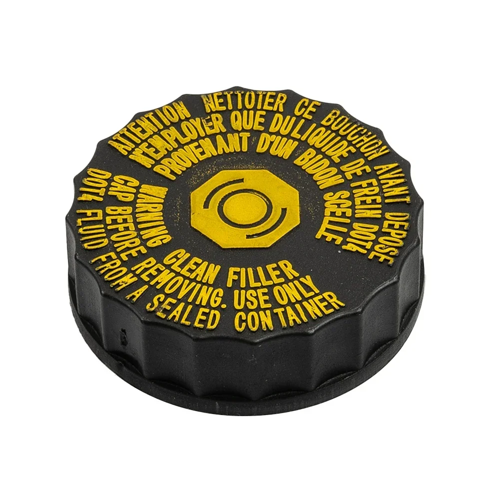 Brake Fluid Cap Characteristics Car Exquisite Parts Cap Cover Fluid Reservoir 408 5.2cm Outer Diameter Black 206