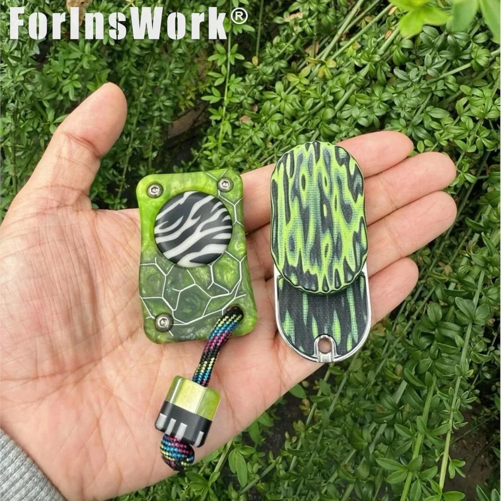 Boring Stone Luminous Resin Fidget Spinner Luminous Toys Finger Toys Fidget Gadget Office Gadgets