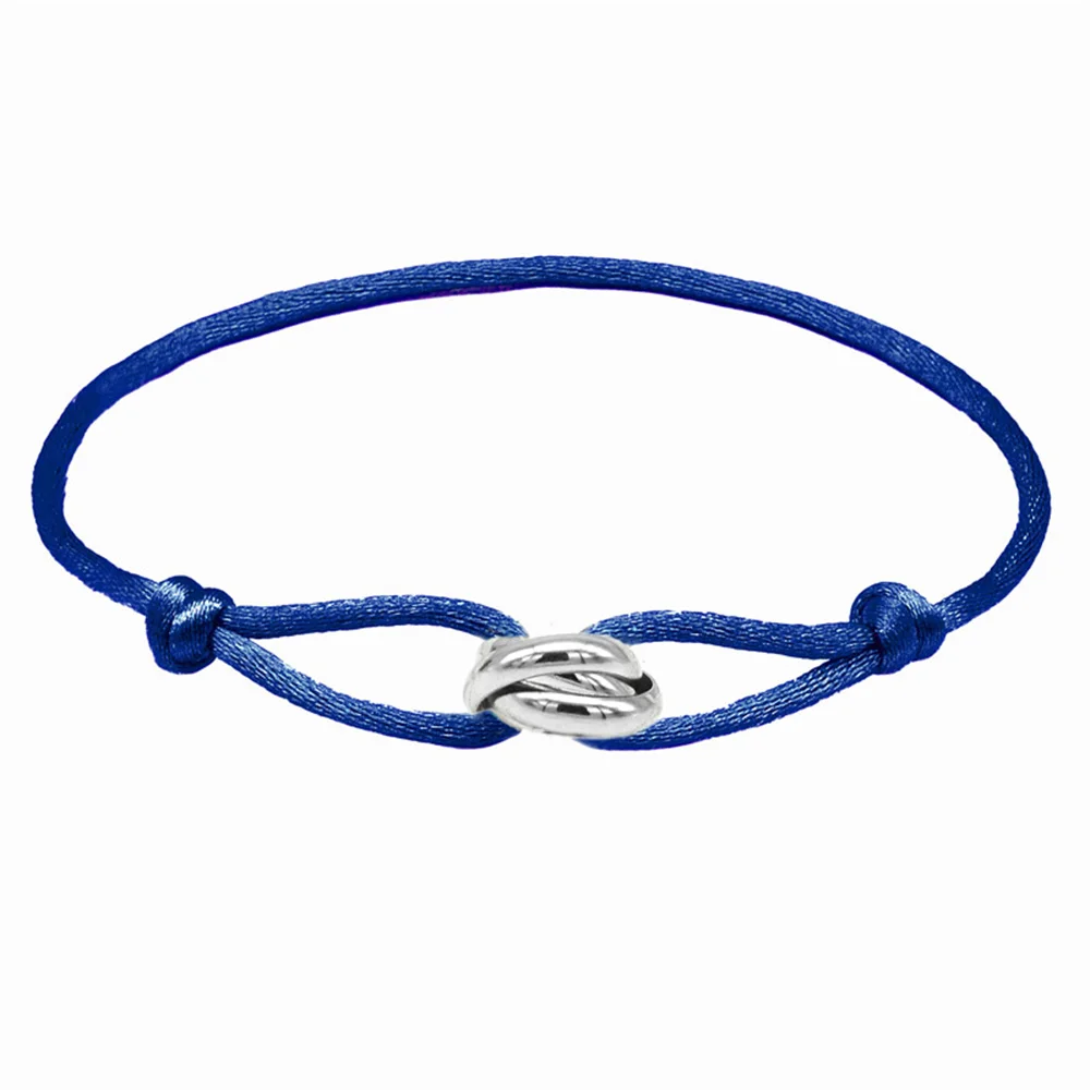 Luxuriöses Unisex-Armband, 3, Metallschnalle, Handkette, verstellbares Herren-Seil-Armband für Damen, Schmuck, Geschenke