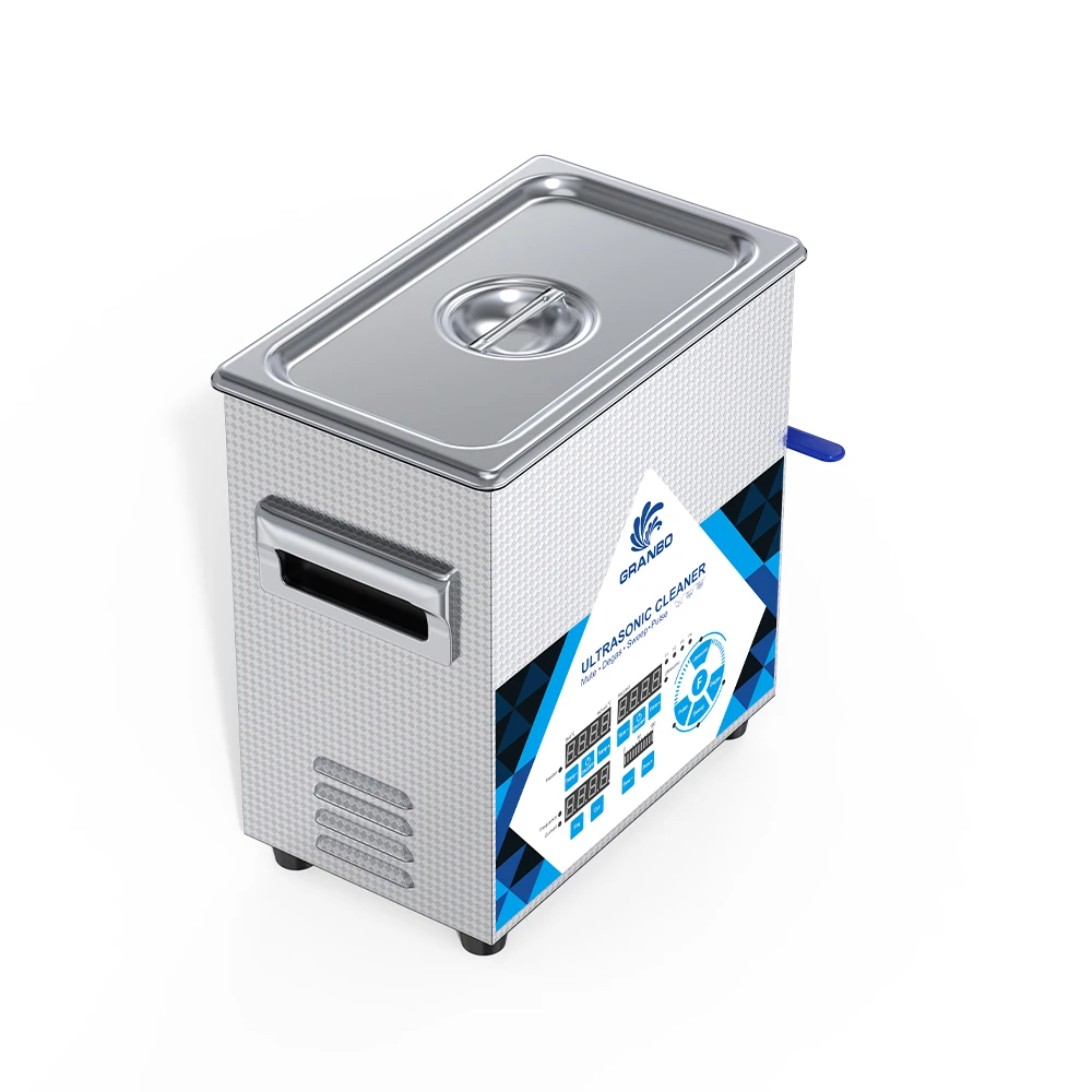 Granbo 3.2L Ultrasonic Cleaner 150W 40~200KHz Multi-Frequency Fast Heating Lab Medical Home Cleaning Tool