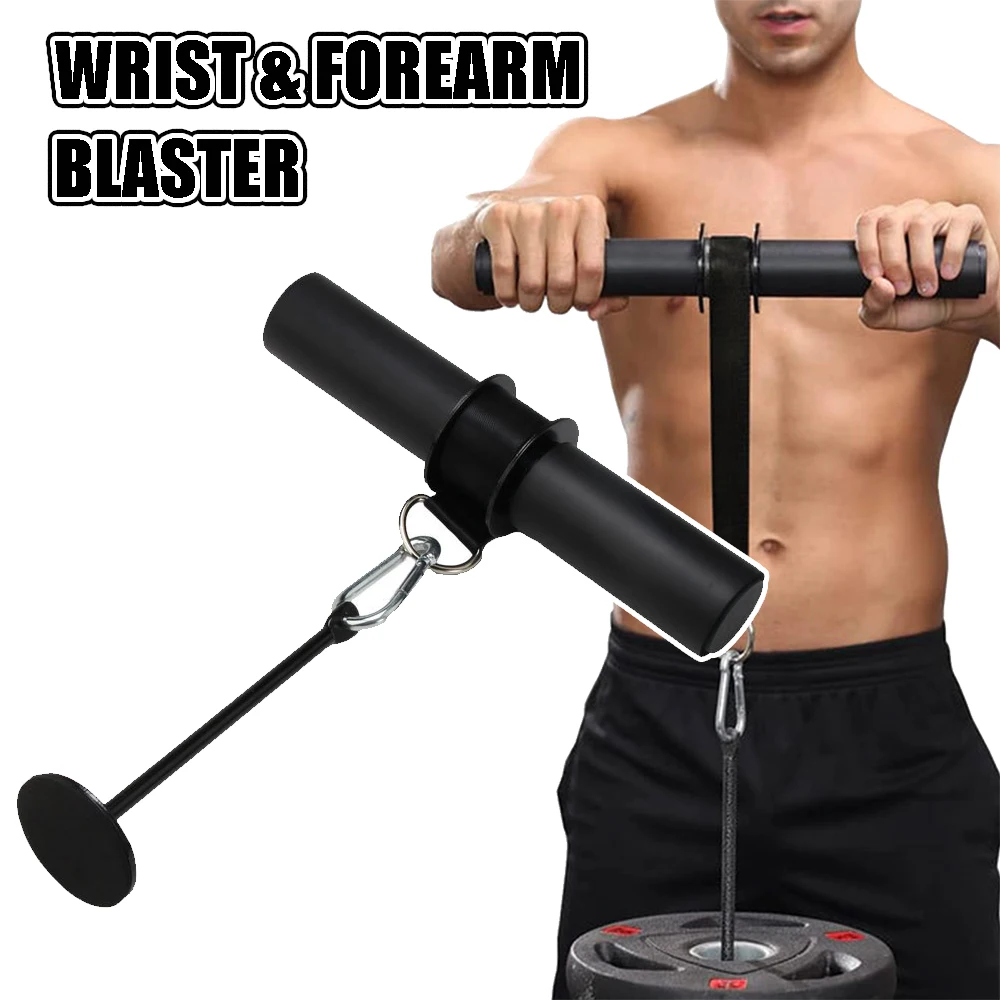 

Wrist & Forearm Blaster Wrist Roller & Forearm Roller for Training Workout Fit 1-inch Standard & 2-inch Olympic Weight Plates