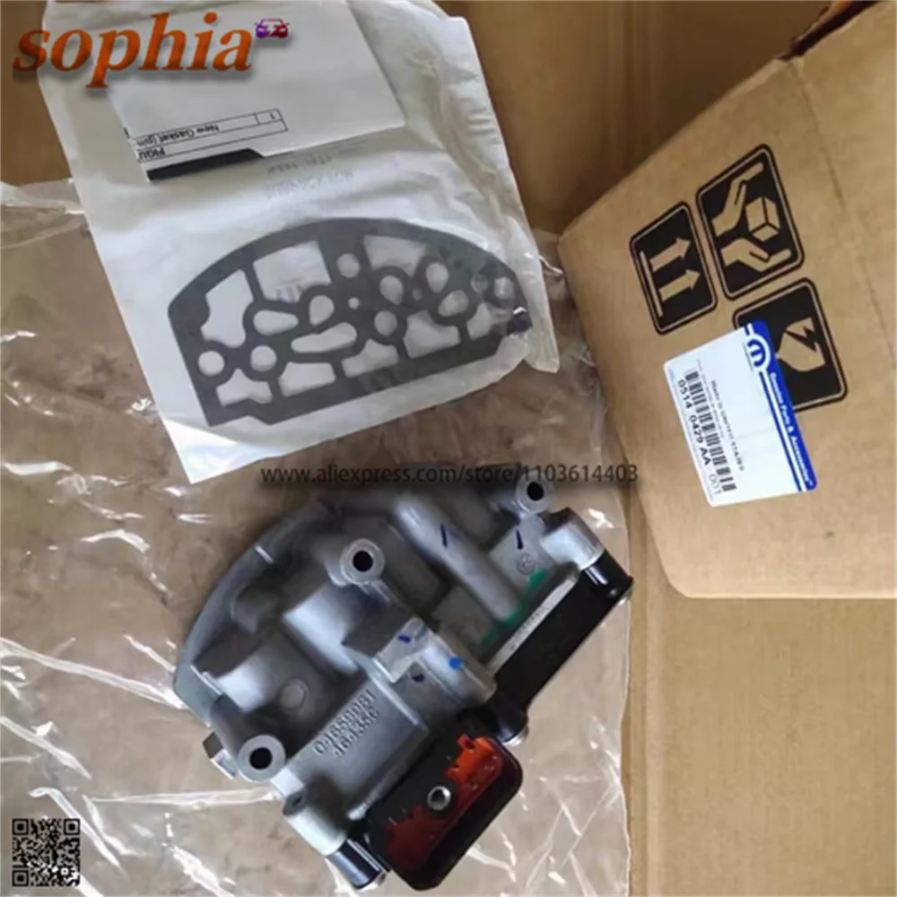 100% Original New A604 604 41TE Transmission Shift Solenoid Input/Output Speed Sensors 5140429AA 5015646AC For Dodge Chrysler