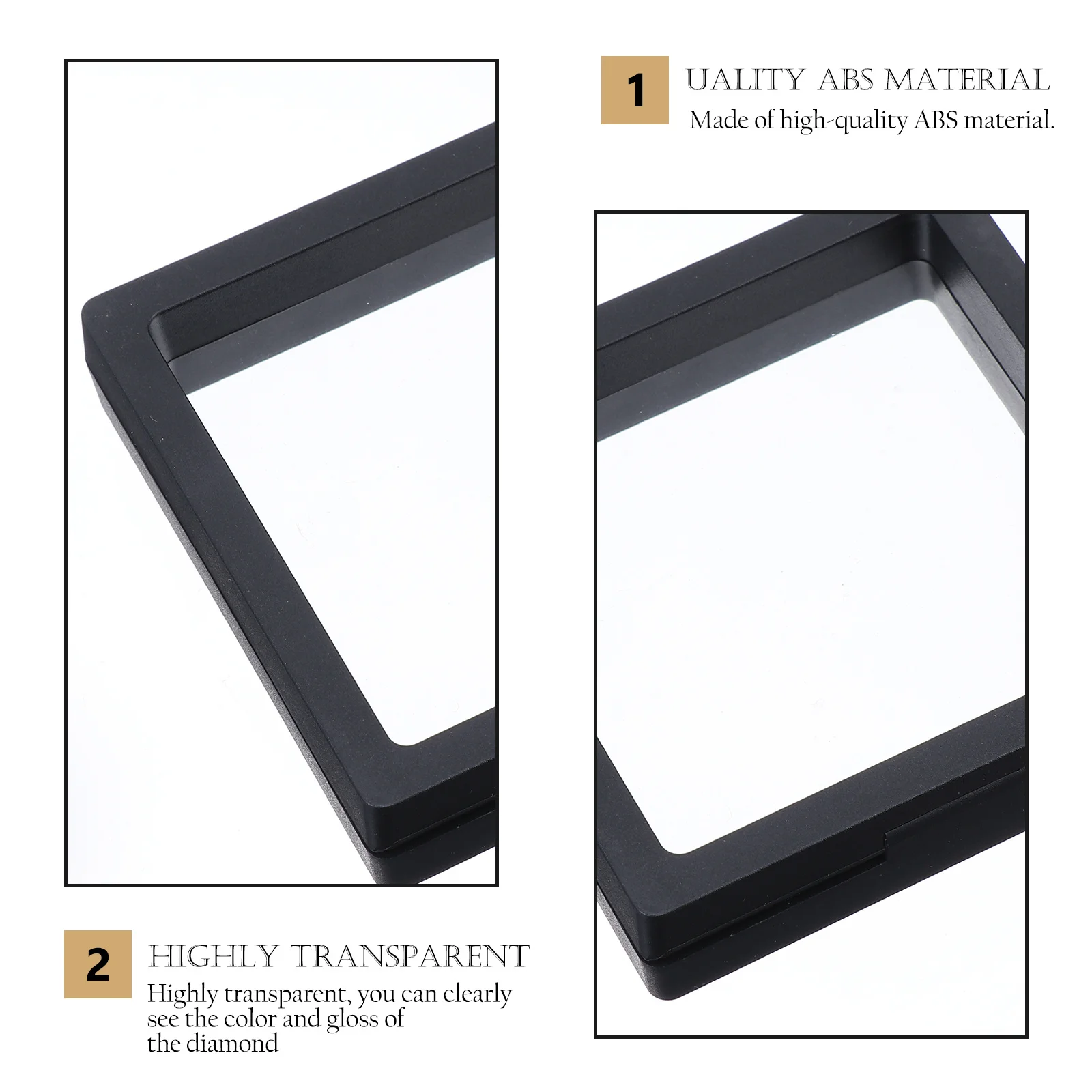 

3pcs Transparent False Organizer Box Acrylic Strips Storage Holder For Art Tools Manicure Fake Nail Container Nail Tray