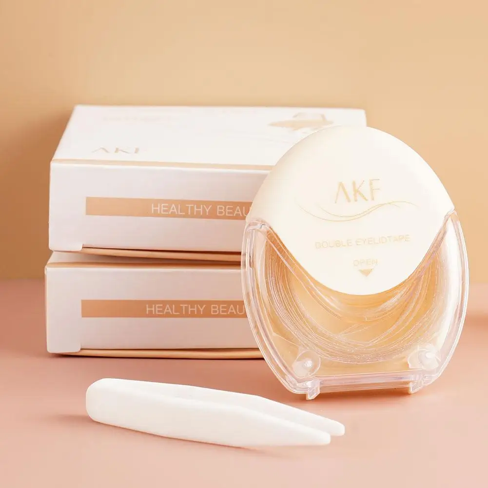 AKF Double Eyelid Patch ที่มองไม่เห็นธรรมชาติทนทานเทปตา Eyelid Lifter Strips ไม่มีร่องรอยเครื่องมือแต่งหน้า