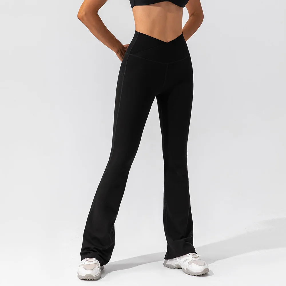 

Maxdutti 2026 High Waisted Yoga Pants Female Clothing Running Outdoor Sports Fitness Pants Quick Drying Breathable Women's Pants