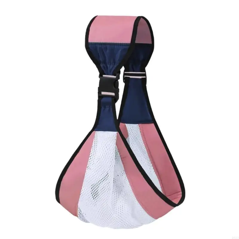 R66D Kekang Setengah Bungkus Perjalanan Bayi Nyaman Pelukan Bayi Tempat Bungkus Menyusui Bayi Baru Lahir untuk Berat