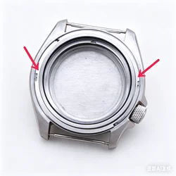 japan SKX007 Watch Bezel Click Spring Fit for SKX007 SKX009 SKX173 SKA35 Watch case SKX 120 Clicks Unidirectional Bezel Spring