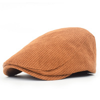 New Men Berets Spring Autumn Winter British Style Newsboy Beret Hat Retro England Hats Male Hats Peaked Painter Caps for Dad