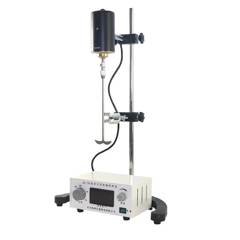 Precision Force Booster Timing Electric Stirrer Digital Display Constant Speed Industrial Mixer 100W Laboratory Use