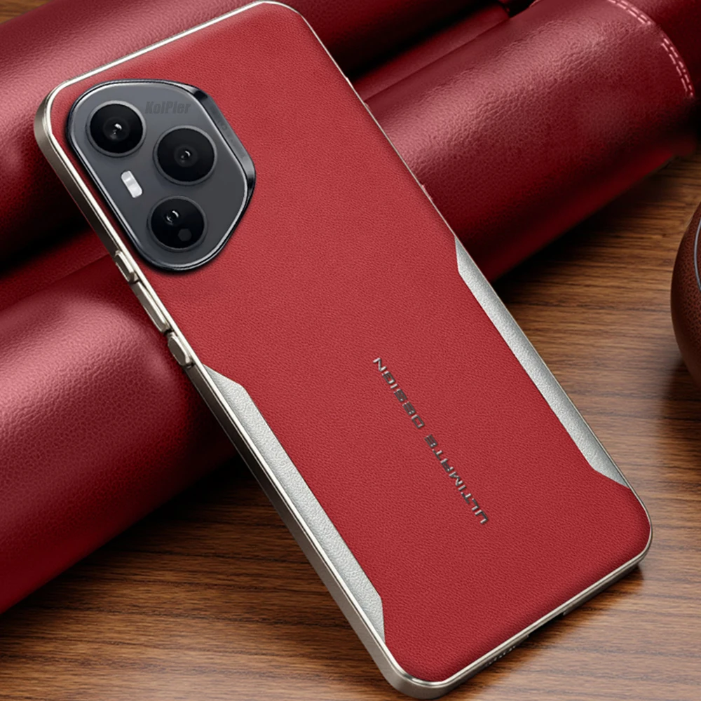 

Кожаный чехол премиум-класса для HUAWEI HONOR 400 PRO HONR400 5G, полная защита, противоударный чехол с мягкими краями