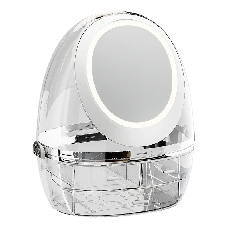 

High-end dresser, makeup mirror, new dresser, cosmetics, storage box