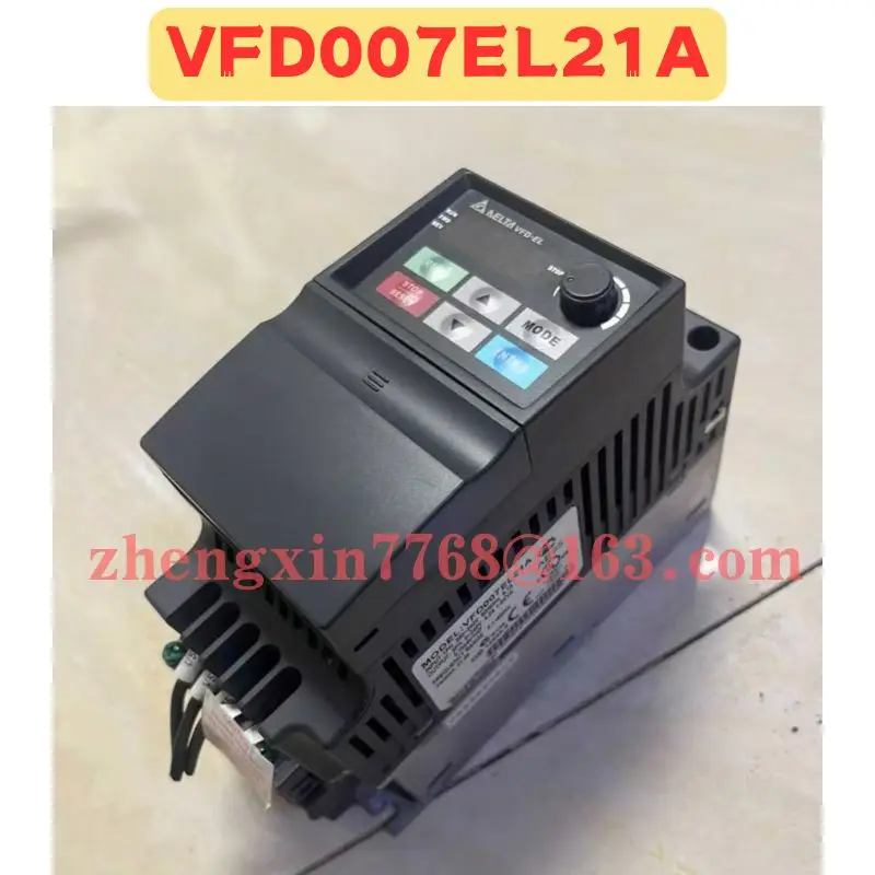 Used Frequency Converter VFD007EL21A Normal Function Tested OK