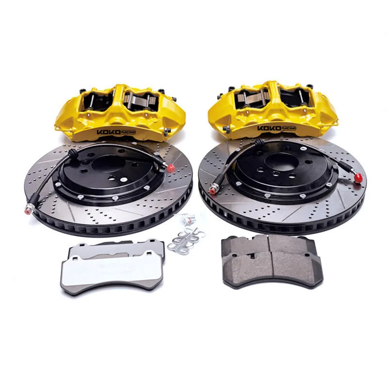 

Auto Brake Systems Big Brake Kit 6 POT Brake Caliper with Slot Rotor for toyota rav4 18-21 inch wheels