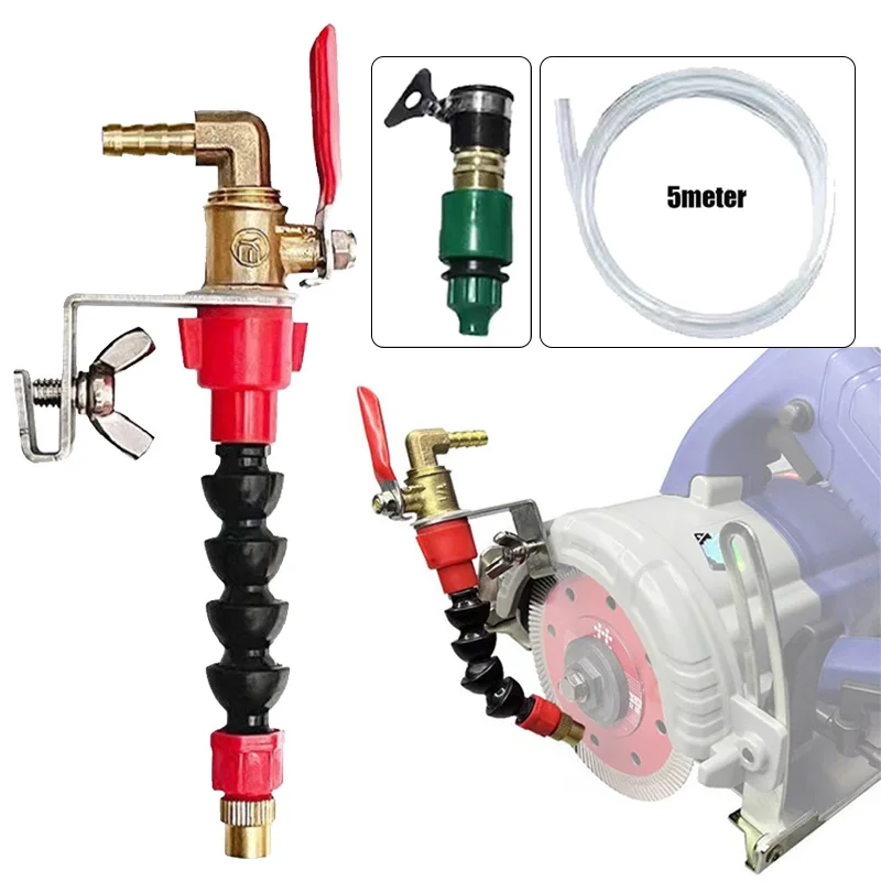 

Water Sprayer System Nozzle for Universal Tile Angle Grinder Cutter Dust-proof Cutting Machine Marble Brick Tile Coolant Misting