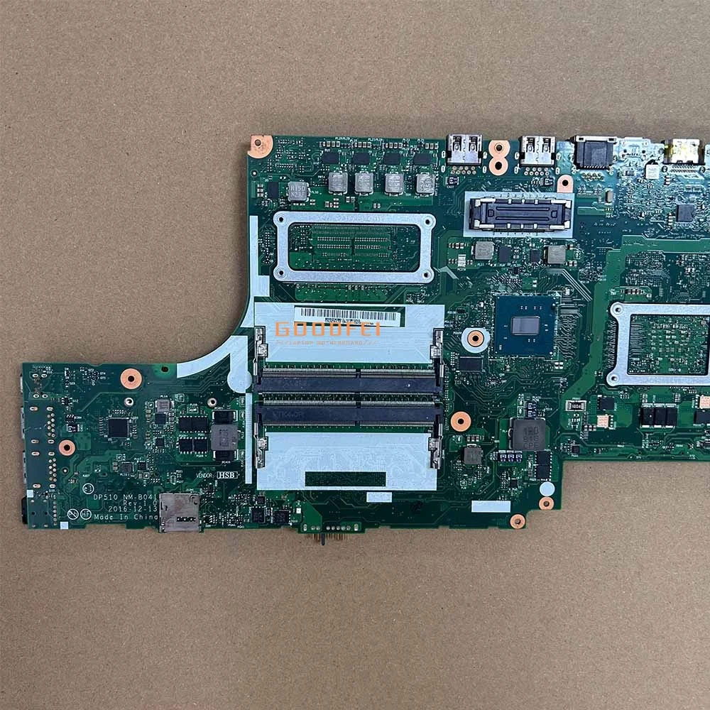 NM-B041 I7-7820HQ m1200 4g portátil placa-mãe notebook mainboard acessórios thinkpad p51 para lenovo 100% teste ok 01av361