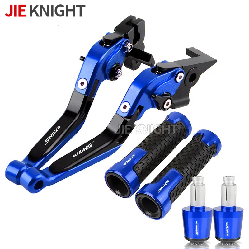 ل SHIVER 750 2007-2016 SHIVER750 دراجة نارية دواسة فرامل عتلات المقود مقبض القبضات ينتهي الملحقات