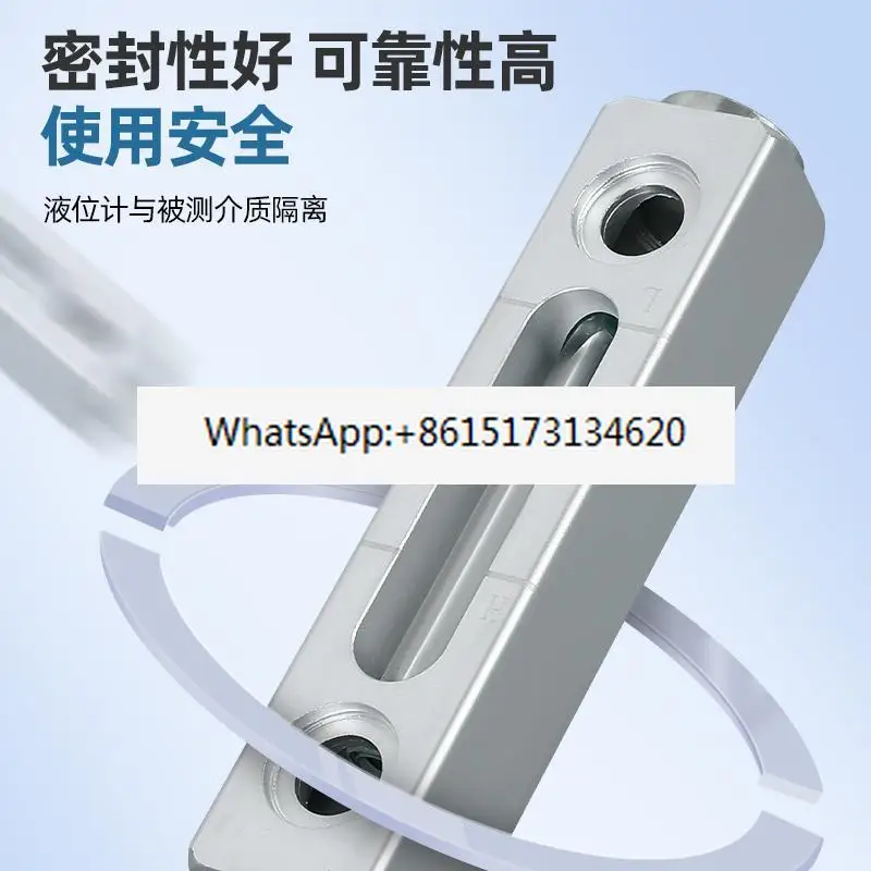 

5PCS Screw air compressor oil standard level gauge high temperature and high pressure oil level mirror oil mirror 80/100/140