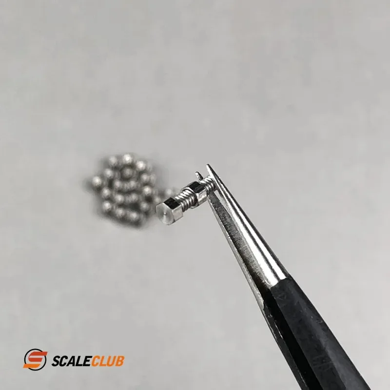 

50 Pcs SCALECLUB RC 1.6mm Hexagon Screws Nuts Model Tool Screw Nut For 1/14 770S FH16 Crawler Excavator RC Parts Accessories