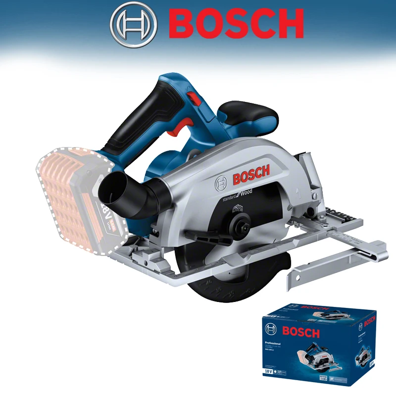 BOSCH GKS 185-LI Cordless Brushless Circular Saw Professional 18V Compact Wood Saw Sharp Cutting Power Tool