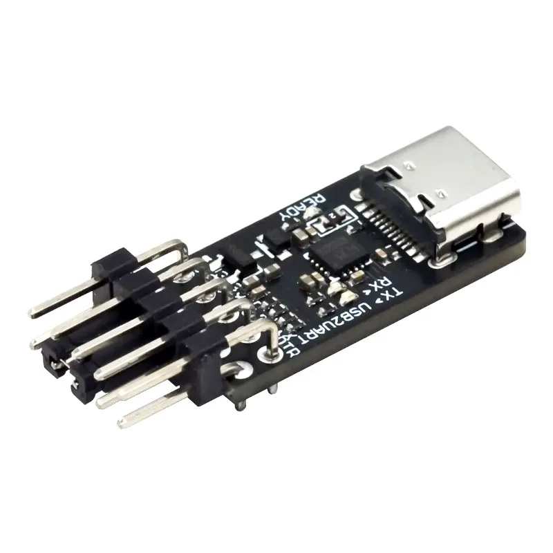CH343P USB to Serial/TTL UART Module 3.3V 5V Switch Instead CH340 USB to High-speed Asynchronous Serial MCU Serial Downloader