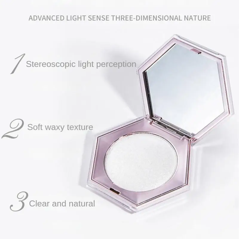 Brighten Highlight Disc Highlights/shadows Highlight Makeup Not Easy To Fall Off Brighten Highlights Disc Matte Glitter