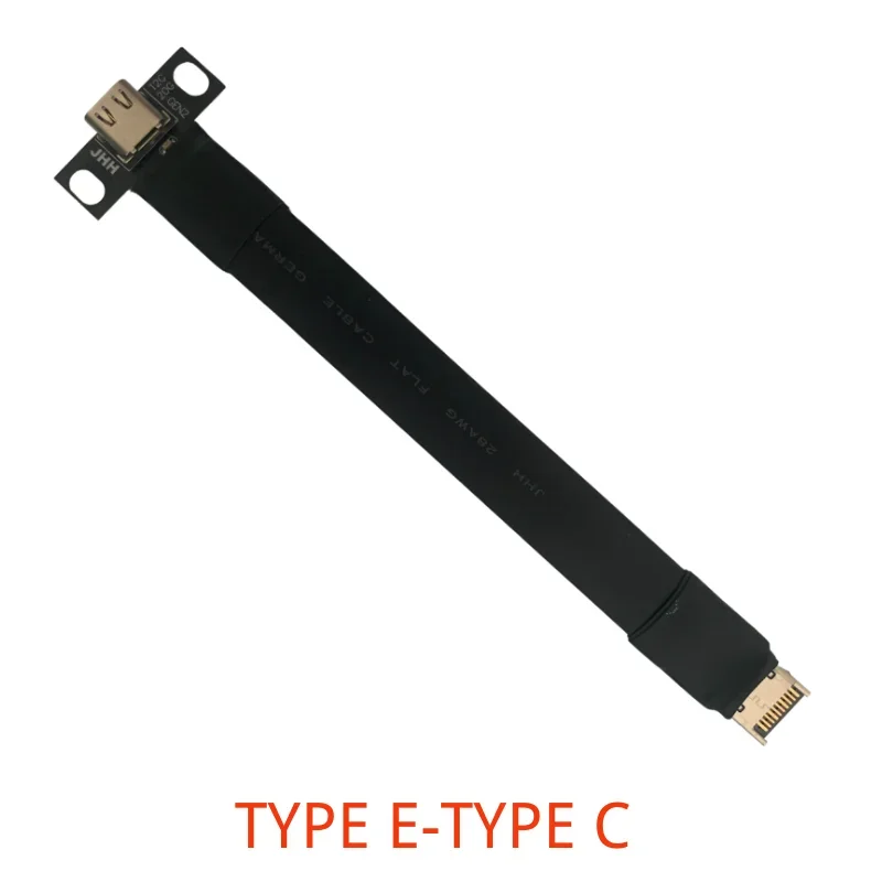 USB 3.2 GEN 2 Type-E Male to Type-C Female Extension Cable Internal 3.1 Type E C Male/Female Extender for Mainboard Front Panel