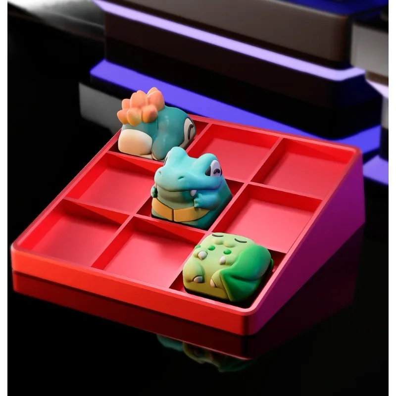 Game's Top Three Pet Spirit Keycaps for Mechanical Keyboards, universal Personalized Keys for the Cross Axis of the Keyboard - view 3