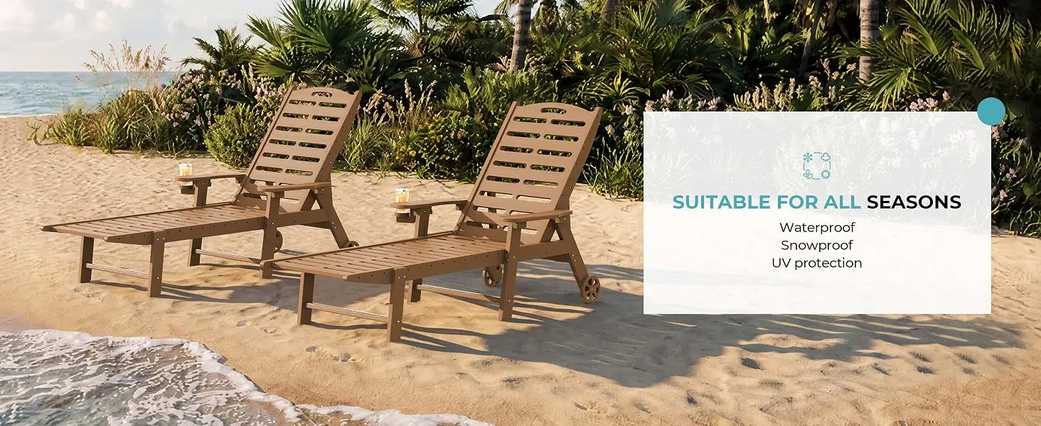 All-Weather HDPE | Low Maintenance Outdoor Use