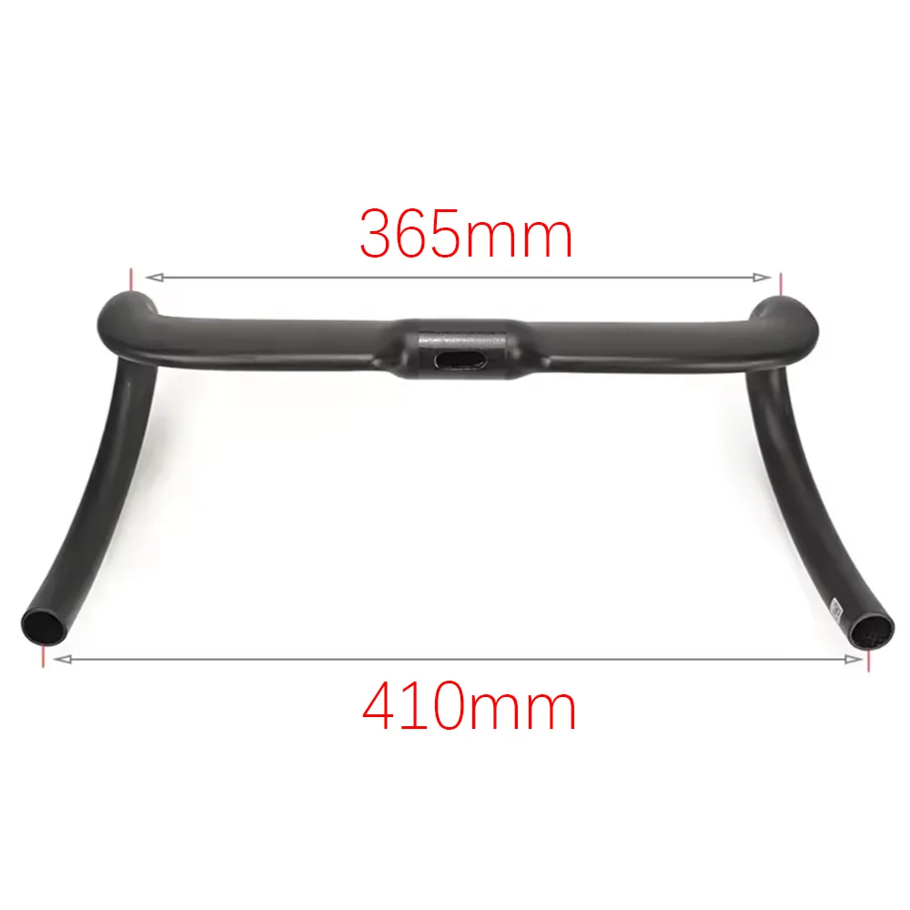 BALUGOE Carbon Fiber Rennrad Griff Mountainbike Lenker Vollständige Interne Verkabelung Professionelle Wettbewerb Radfahren Zubehör