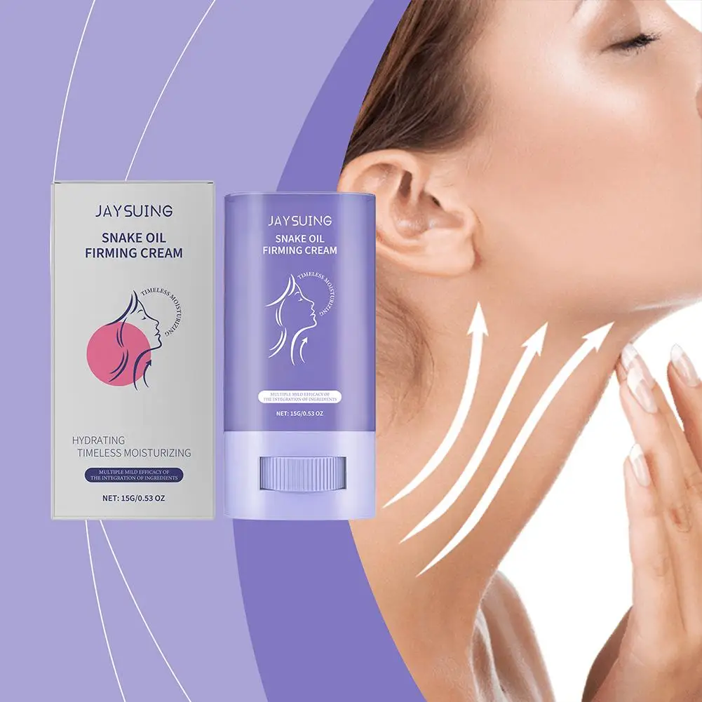 

Hot Neck Firming Cream Stick Tightening Double Chin Smoothes Wrinkles Anti-Aging Lifting Reducing Necklines Moisturizing Skin