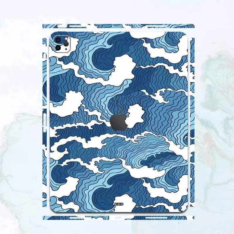 For iPad Pro 2020 12.9 11 Case 3M Back Film Covers Lightning Decal Skin Protector Sticker For iPad mini6