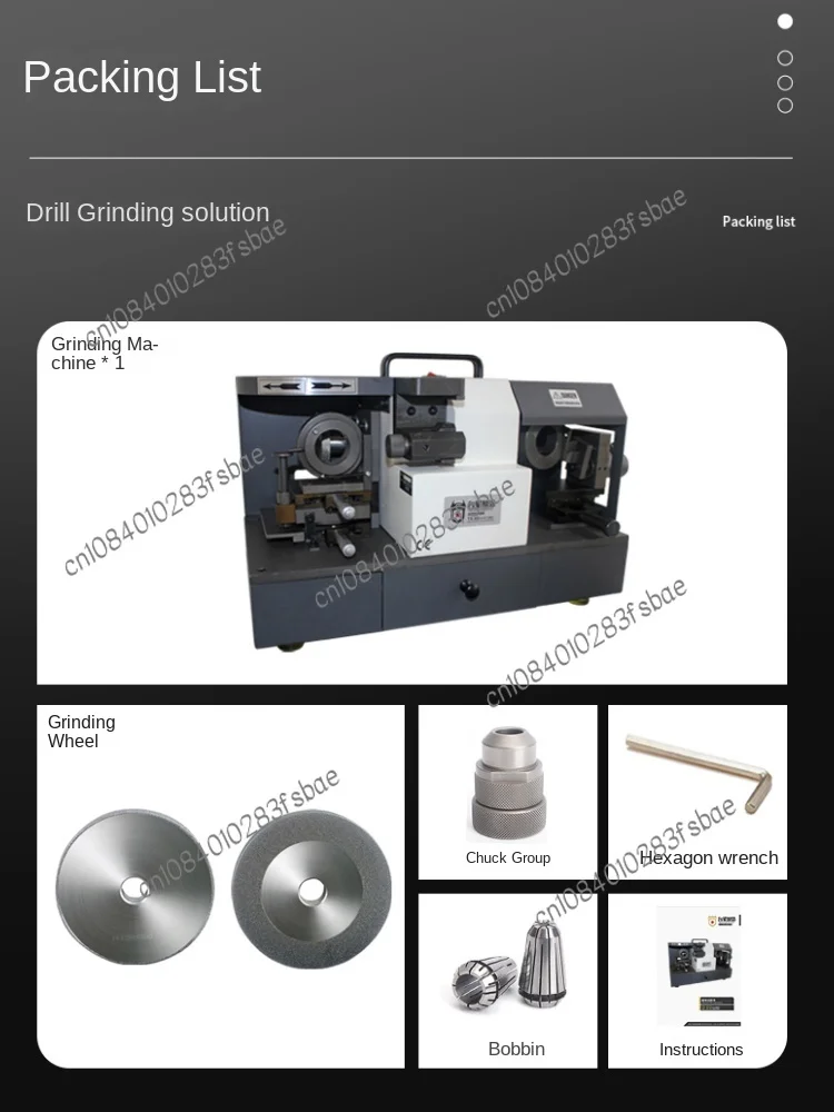 Ball Milling Cutter Grinding Machine Round Nose Grinding Machine High Precision Universal Tool Machine