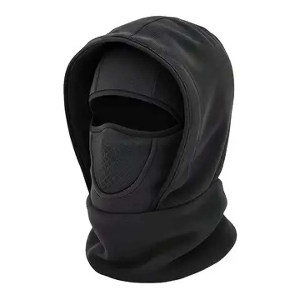 Fleece Lined Fleece Balaclava Lightweight Full Coverage Ski Face Mask Thermal Retention Breathable Mesh Winter Cycling Hat