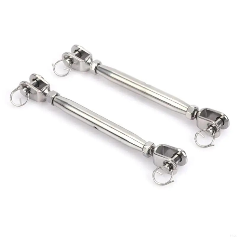 

Pack Of 5 Stainless Steel Turnbuckles For Weather proof Outdoor Applications Y4QC