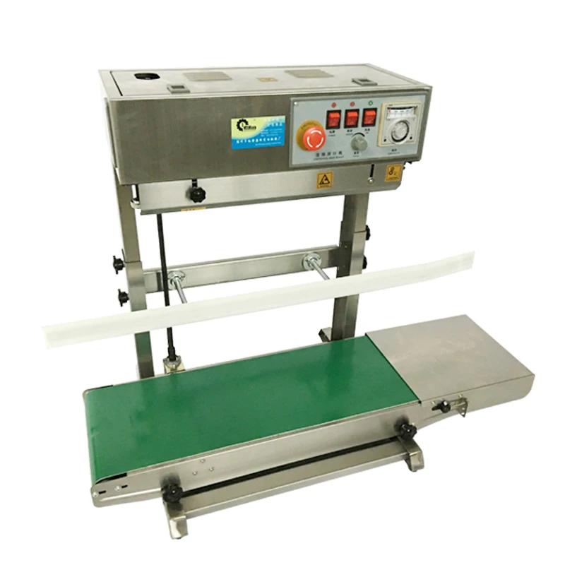 FR-450 Vertical automatic continuous sealing machine (widening the conveying table and raising the sealing height by 450 mm)