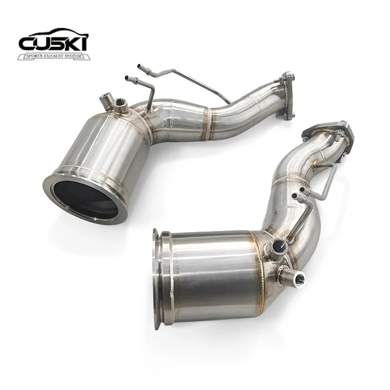 Pertains to Lamborghini URUS 4.0 2021-2024 Rechte vrije stroom regenpijp Automotive uitlaatmodificatie fittingen, verhoogde kracht