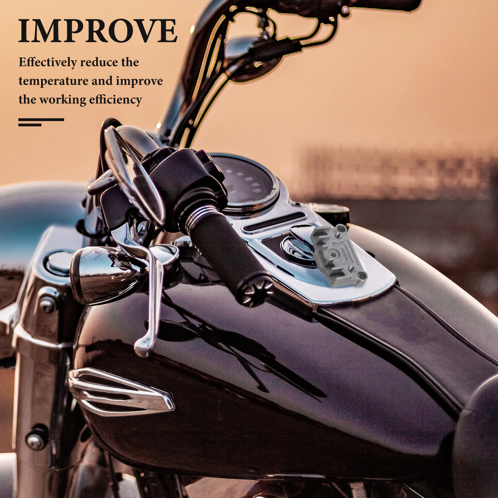 

Oil Side Cooler Brackets Motorcycle Engine Parts Radiating Rack Offroad ATVs Repair Motorbike Supplies Accessories