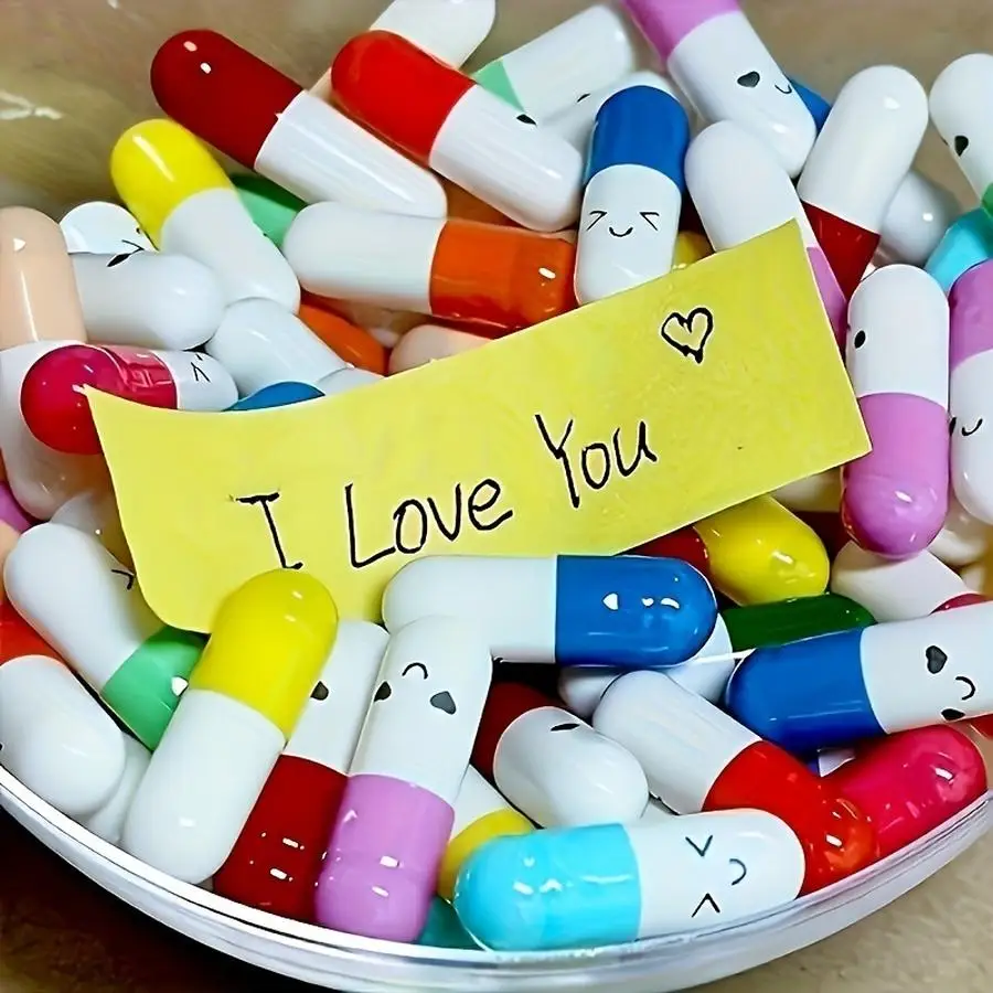 1/5/10/20/50/100pcs A Set of 102 Mini Envelope Capsules, Featuring Adorable Capsule-Shaped Note Papers, Perfect for Love Notes o