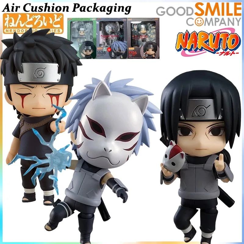 

Оригинальные фигурки GSC Nendoroid: Наруто, АНБУ Конохи, Какаши Хатаке, Учиха Итачи, Учиха Шисуи. Коллекционные модели, игрушки, подарки.