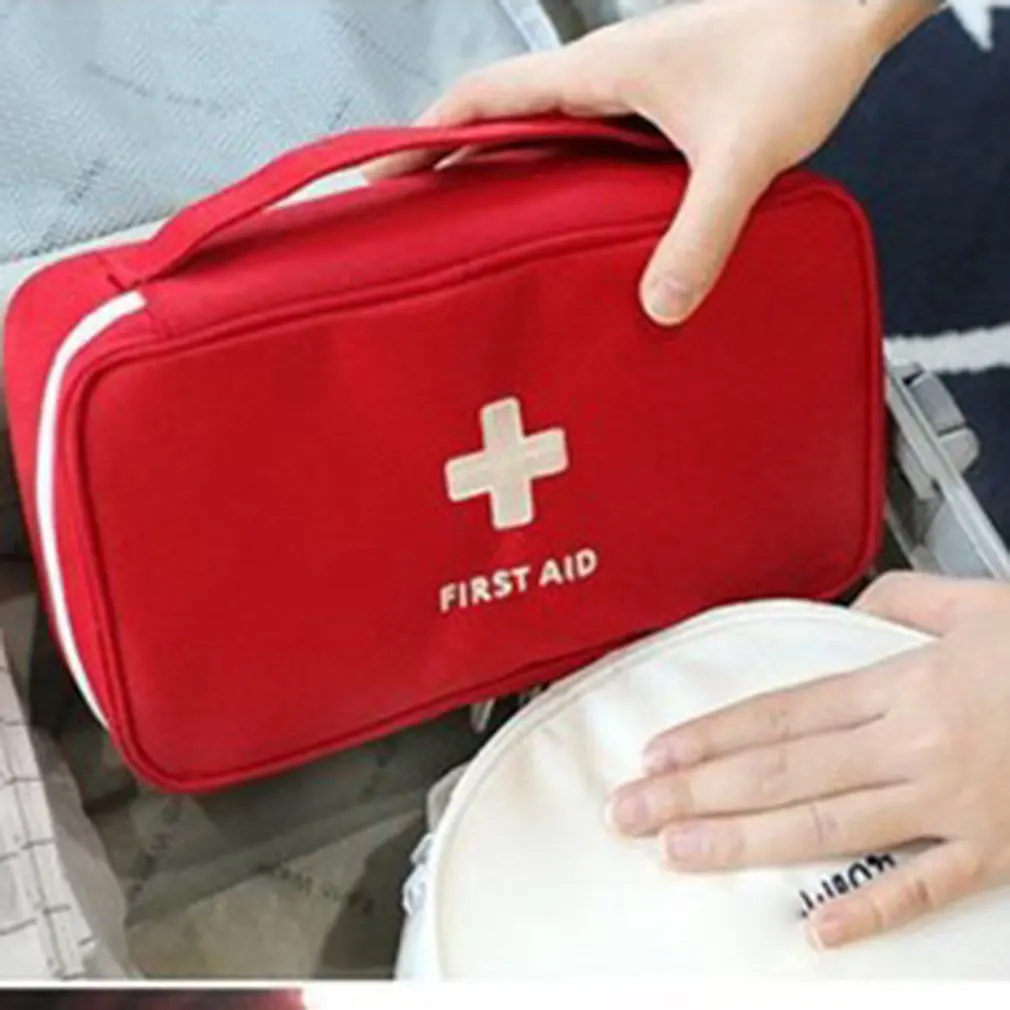 Portable Camping First Aid Kit Emergency Medical Bag Storage Case Waterproof Car Kits Bag Outdoor Travel Survival Kit Empty Bag