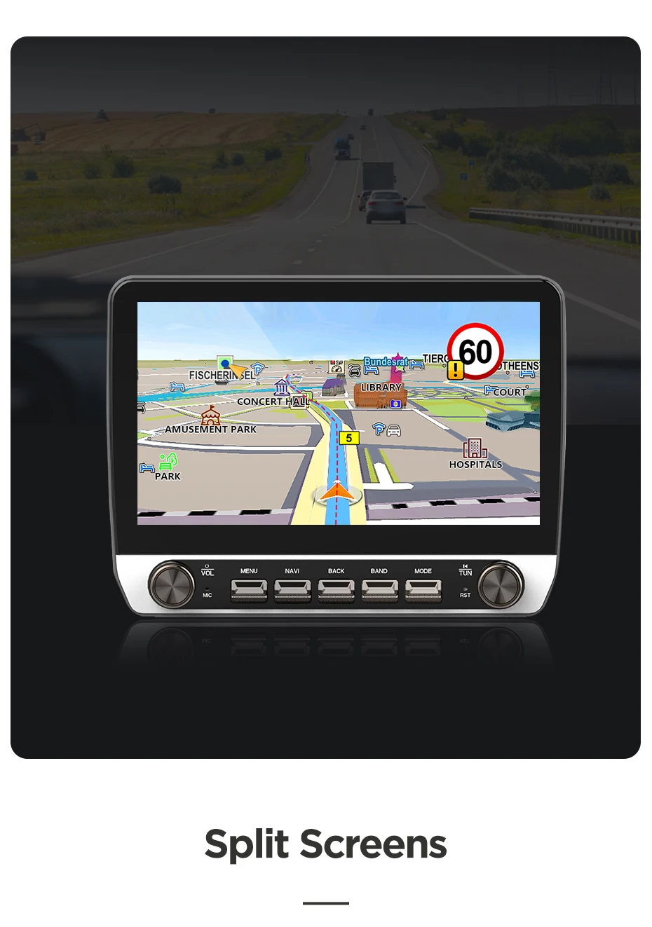 Junsun 10 "Taste Drahtlose CarPlay Für Apple Android Auto Auto Radio Für Mazda 5 2005 2006 2007 2008 -2010 GPS Navi Stereo BT RDS – Detail 33