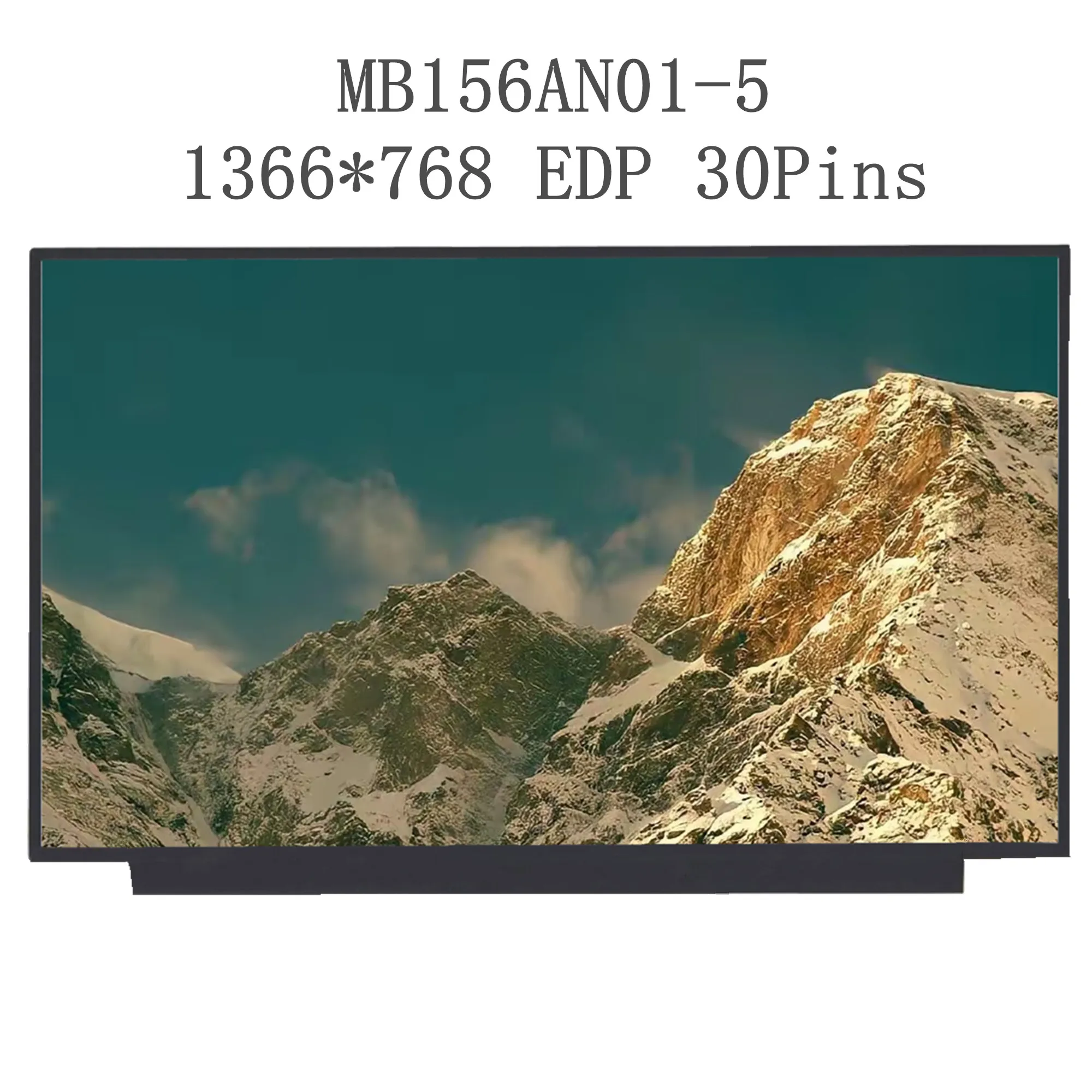 MB156AN01-5 15.6'' Laptop LCD Screen Display Panel Matrix 1366*768 EDP 30 Pins