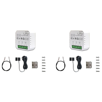 A29F-2X Tuya Smart Life Wifi Garage Door Opener Controller With Sensor App Remote Control Fit For Alexa Google Home ,EU Plug