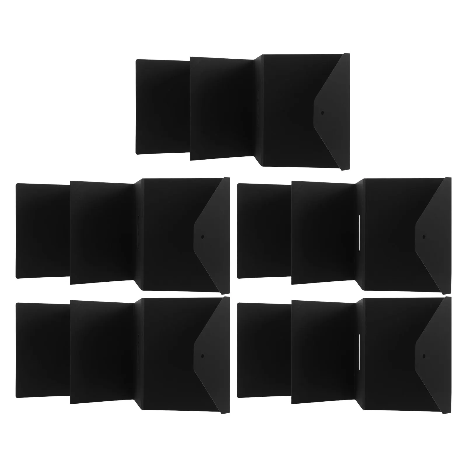 5Pcs Foldable Accordion Scrapbook Album Kraft Paper DIY Memory Book for Travel Adventure Wedding Family Graduation Photo