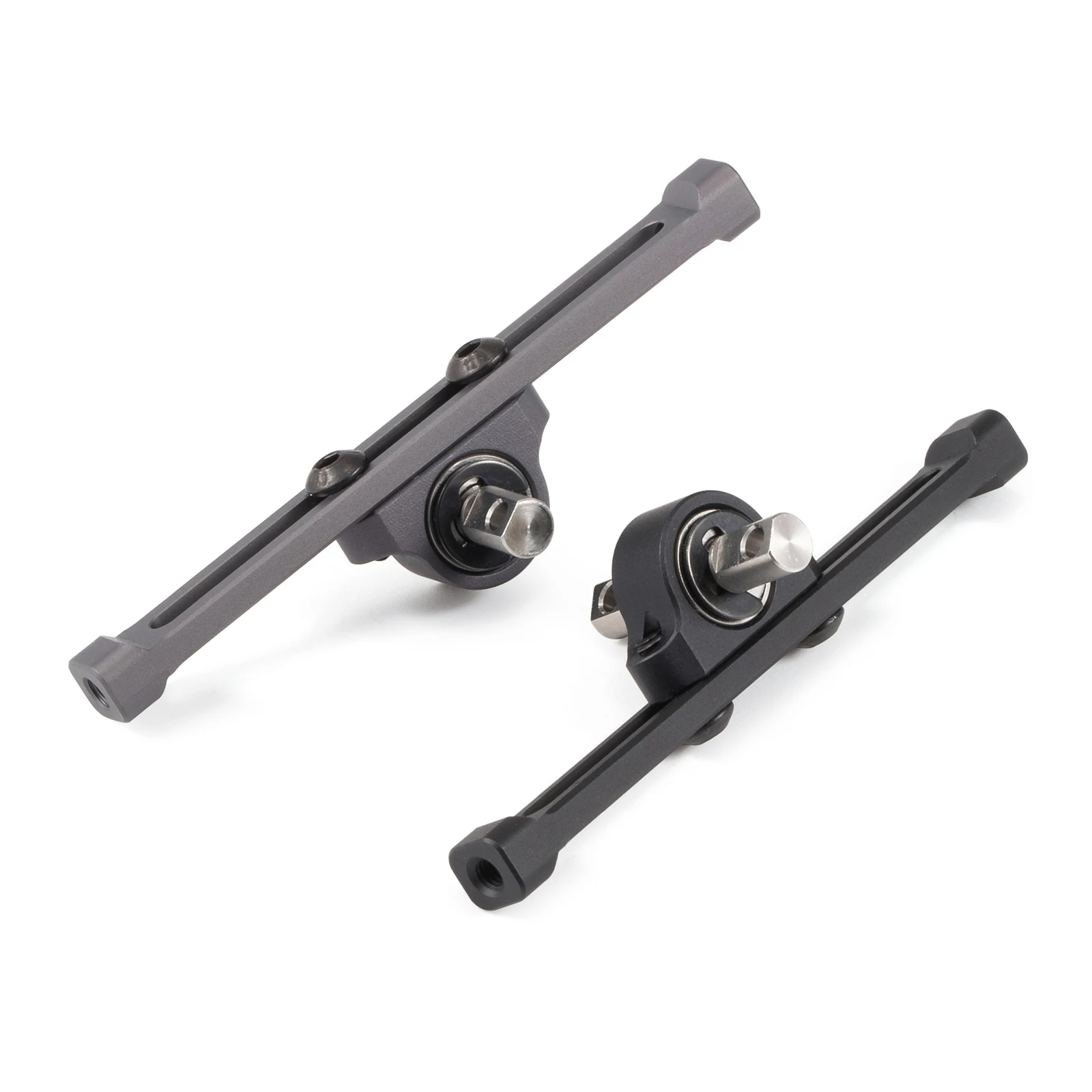 Aluminum Adjustable Carrier Bearing 70mm Width Transfer Case for 1/10 RC Crawler LCG Chassis Cheater Rigs 1.9 Shafty Comp Builds