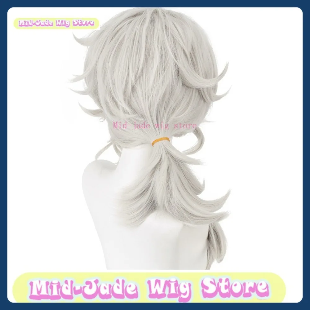 Парик середины нефрита Магазин Identity V Композитор Фредерик Косплей Парик Аниме Игры Костюмы Реквизит Парики для ролевых игр